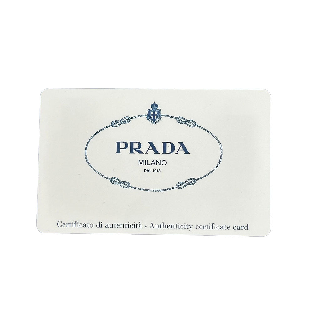 Prada Leather Card Case 2MC122 Black