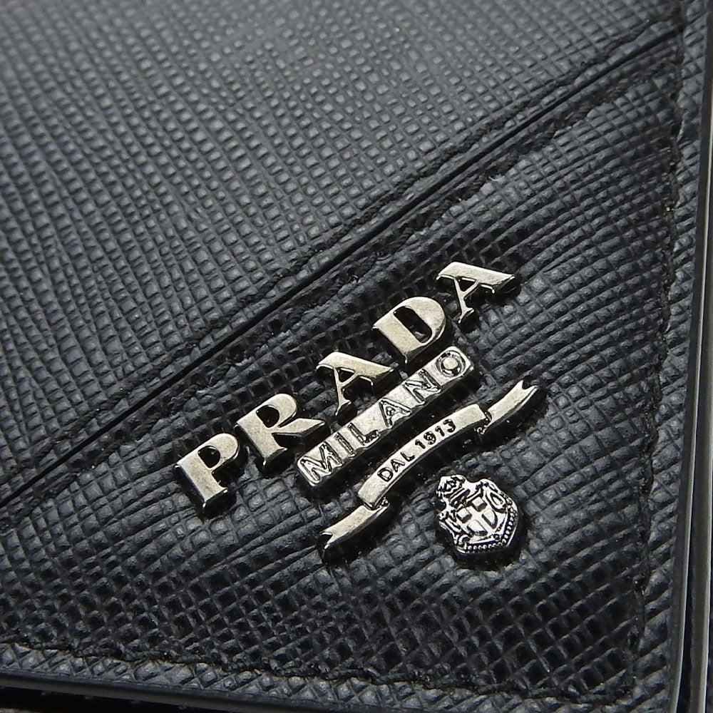 Prada Leather Card Case 2MC122 Black