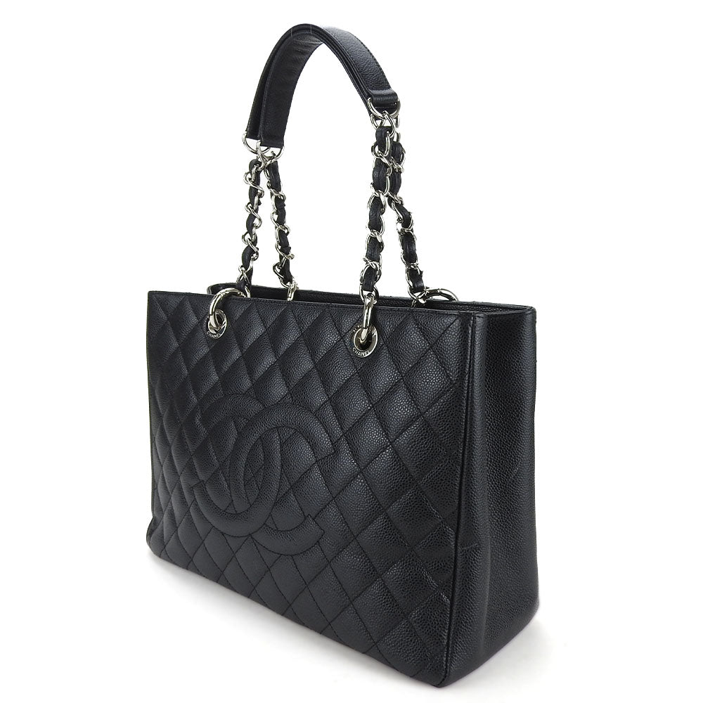 Chanel Caviar Skin GST Tote Bag Black