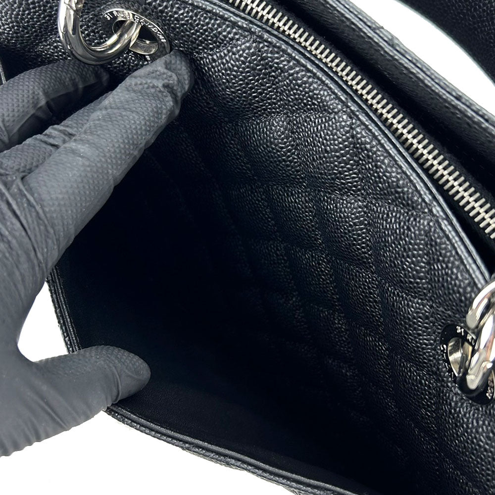 Chanel Caviar Skin GST Tote Bag Black