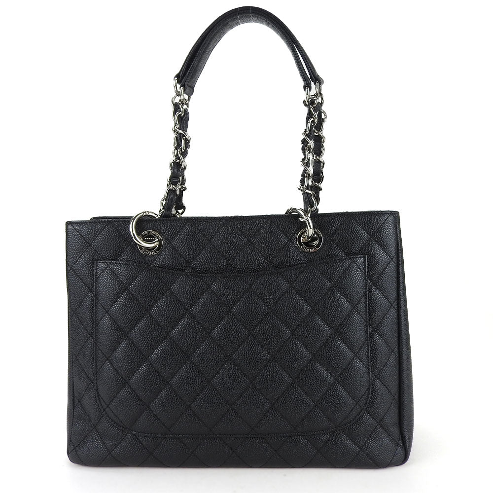 Chanel Caviar Skin GST Tote Bag Black