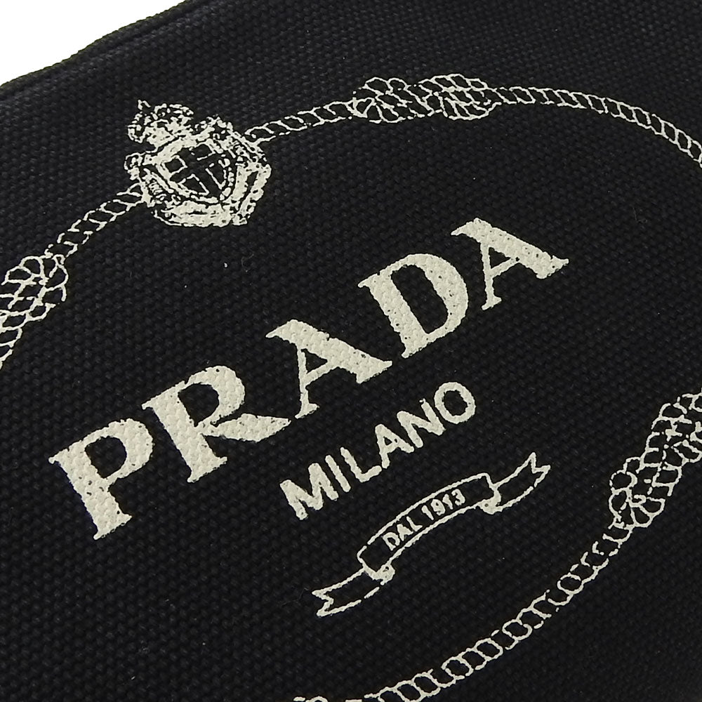 Prada Canvas Pouch 1NA021 Black