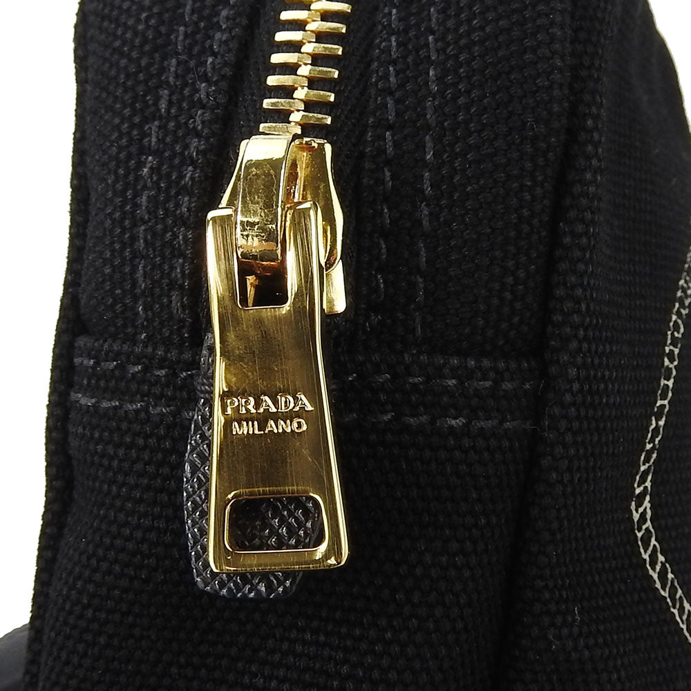 Prada Canvas Pouch 1NA021 Black