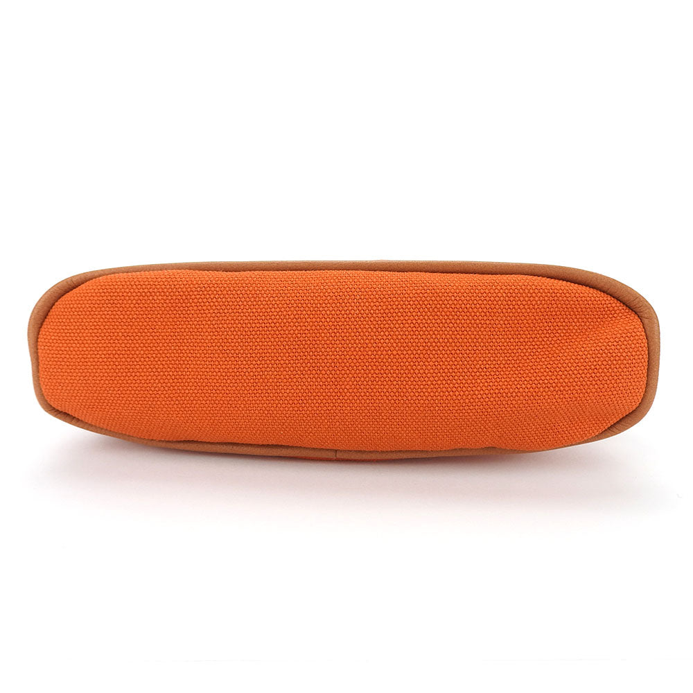 Hermes Bolide Mini Cotton Pouch Orange