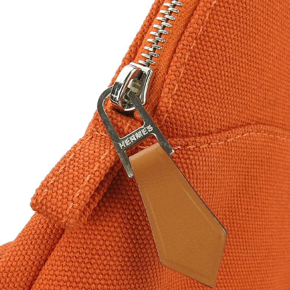 Hermes Bolide Mini Cotton Pouch Orange