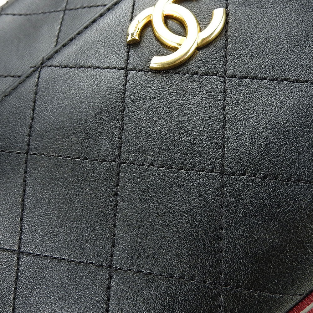 Chanel Calfskin Shoulder Camera Bag Matelasse