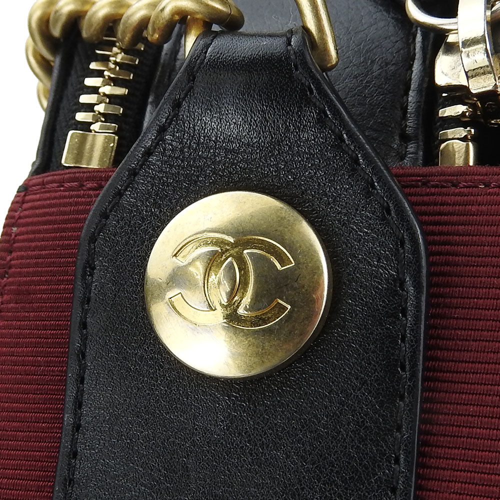 Chanel Calfskin Shoulder Camera Bag Matelasse