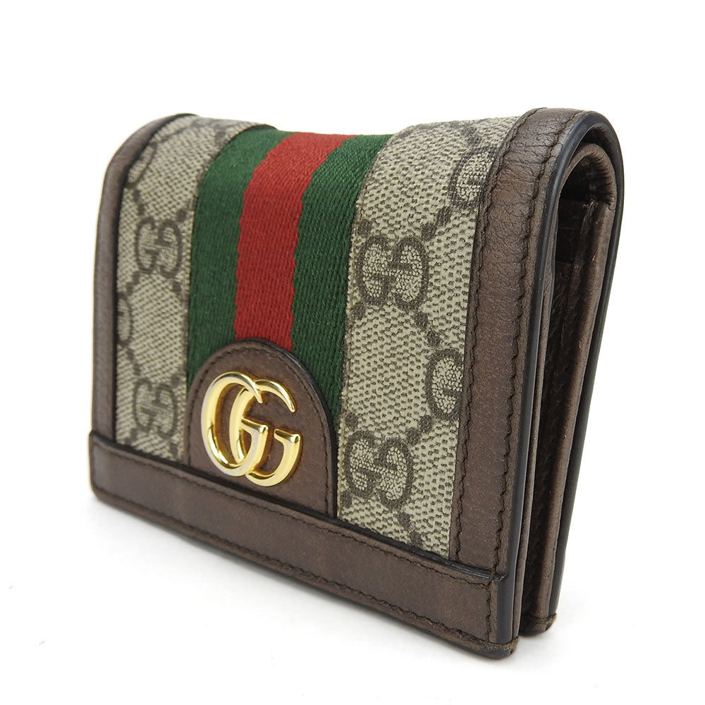 Gucci Bifold Wallet GG Supreme Canvas