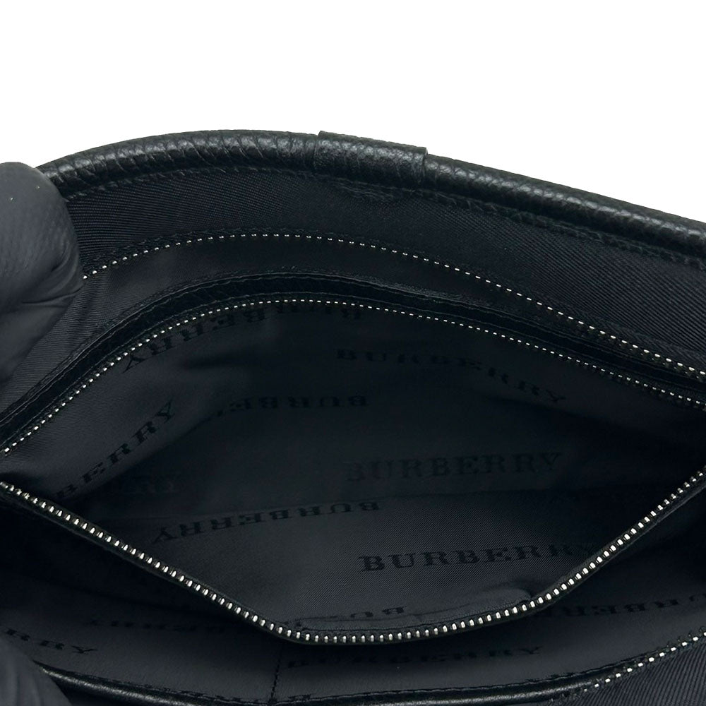 Burberry Canvas Leather Shoulder Bag