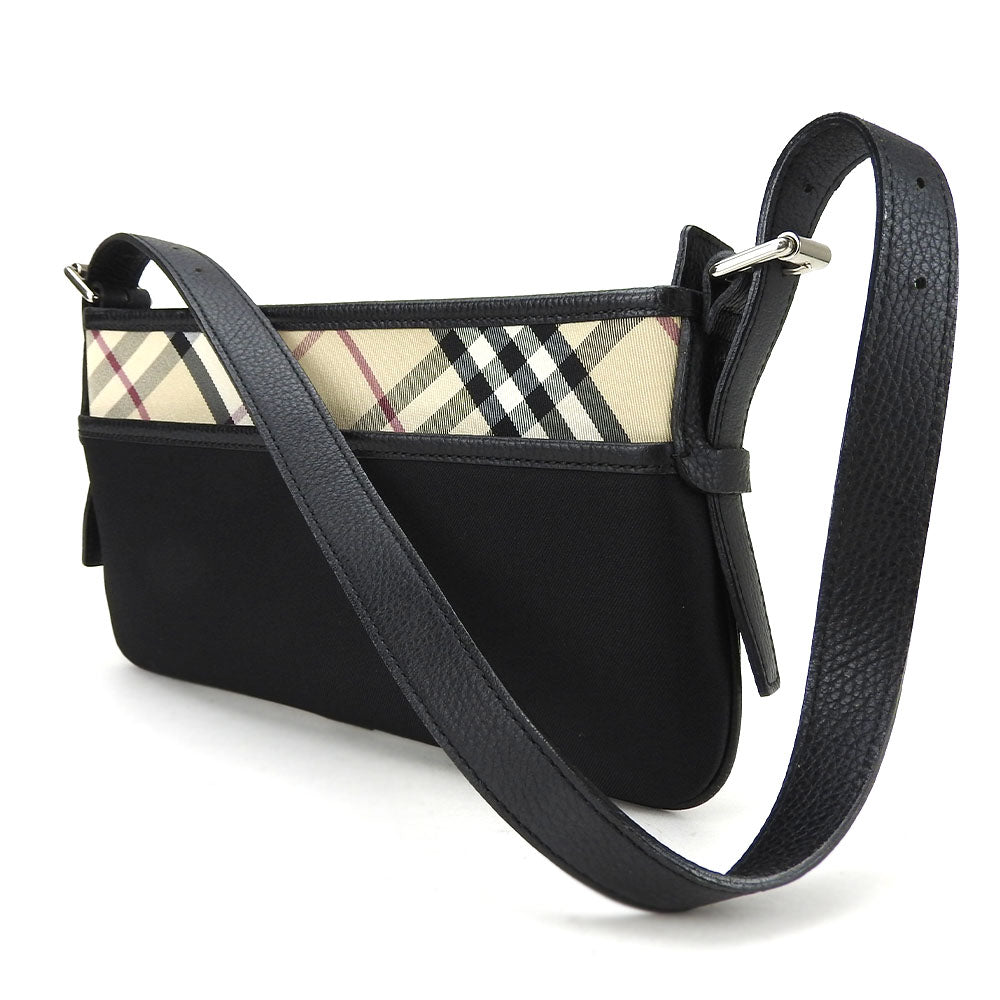 Burberry Canvas Leather Shoulder Bag