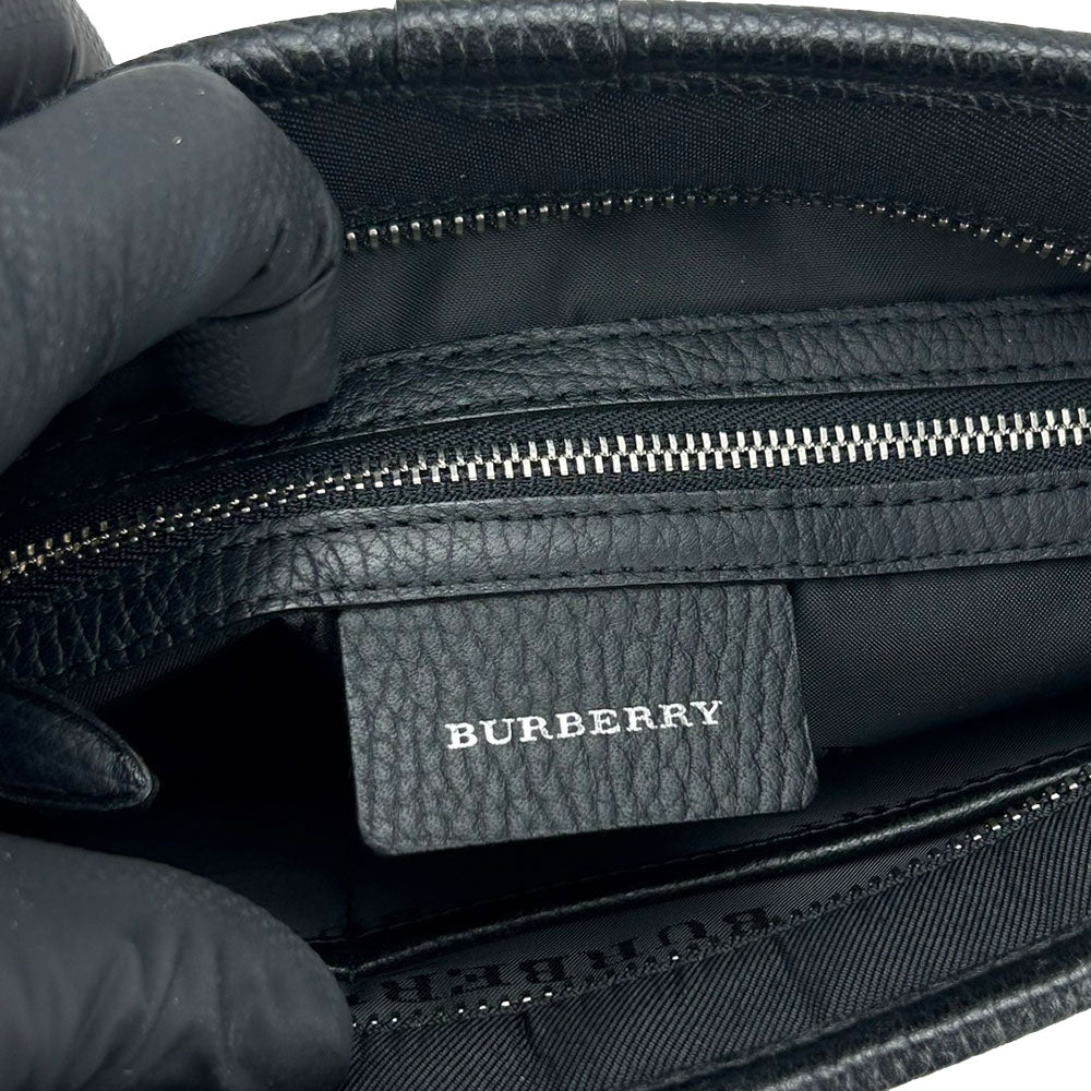 Burberry Canvas Leather Shoulder Bag