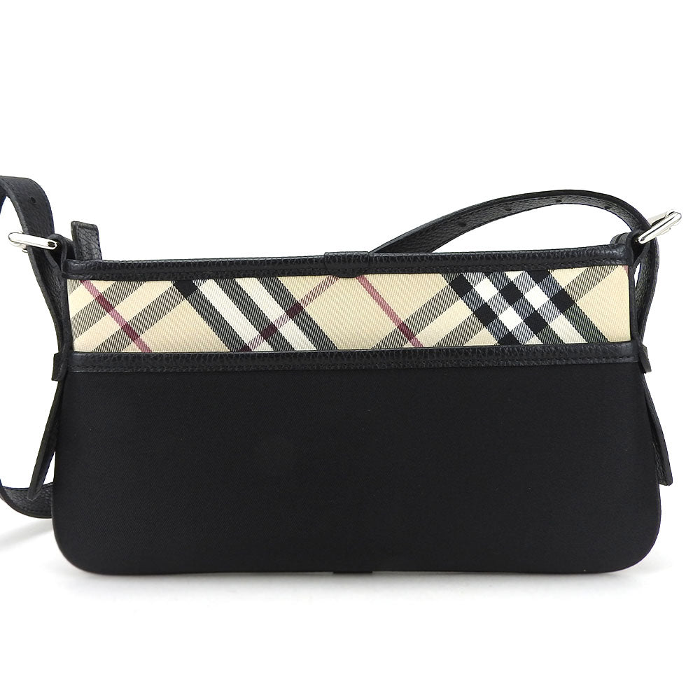 Burberry Canvas Leather Shoulder Bag