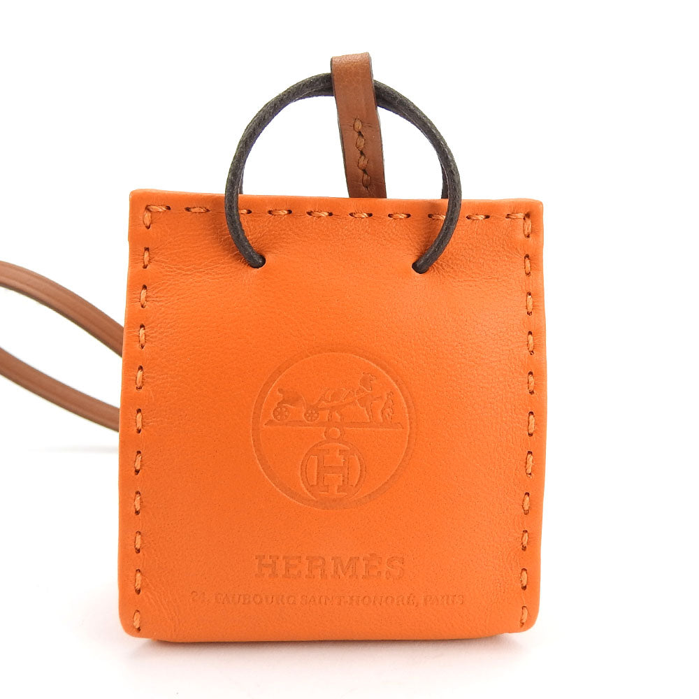 Hermes Anyo Miro Bag Charm Orange