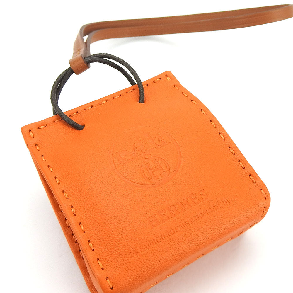 Hermes Anyo Miro Bag Charm Orange