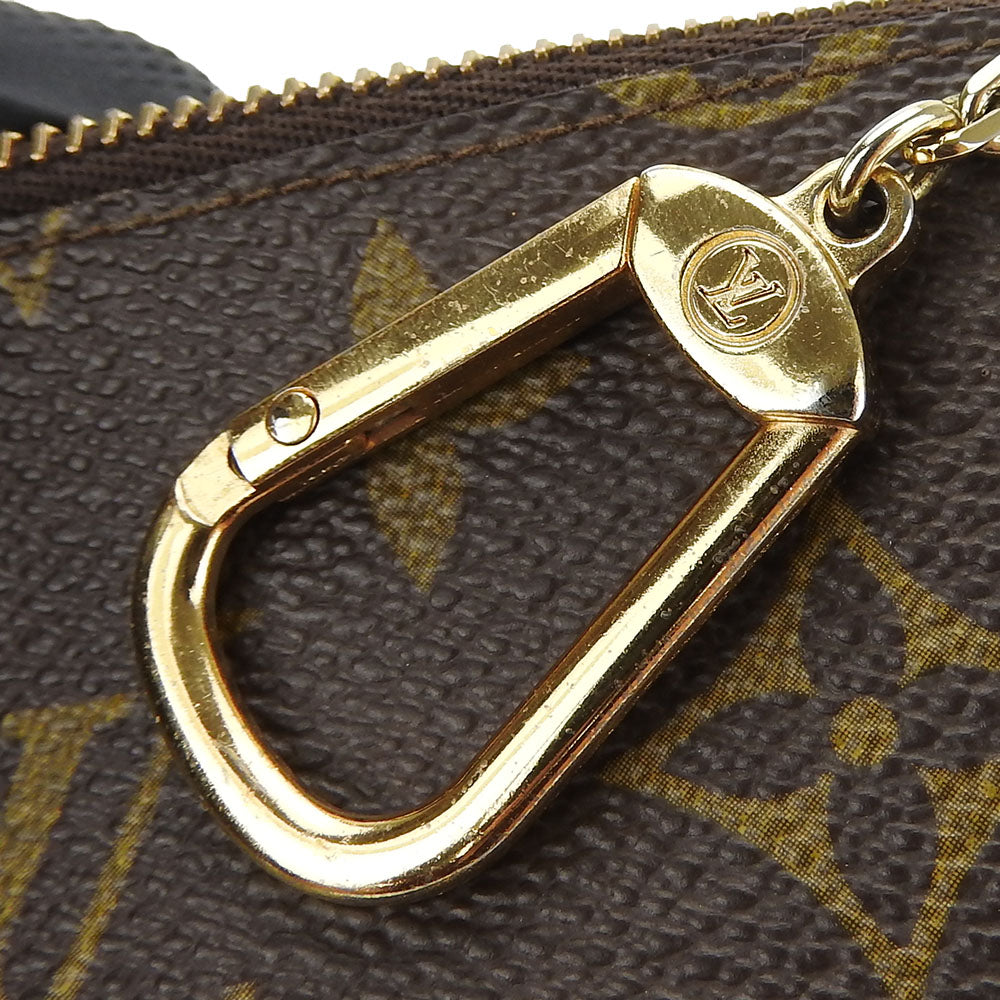 Louis Vuitton Monogram Coin Case Key Holder M62650