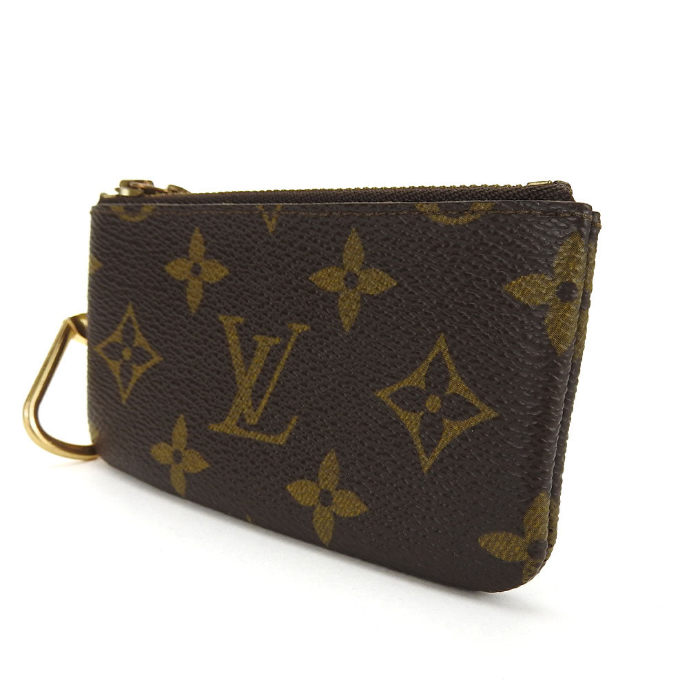 Louis Vuitton Monogram Coin Case Key Holder M62650