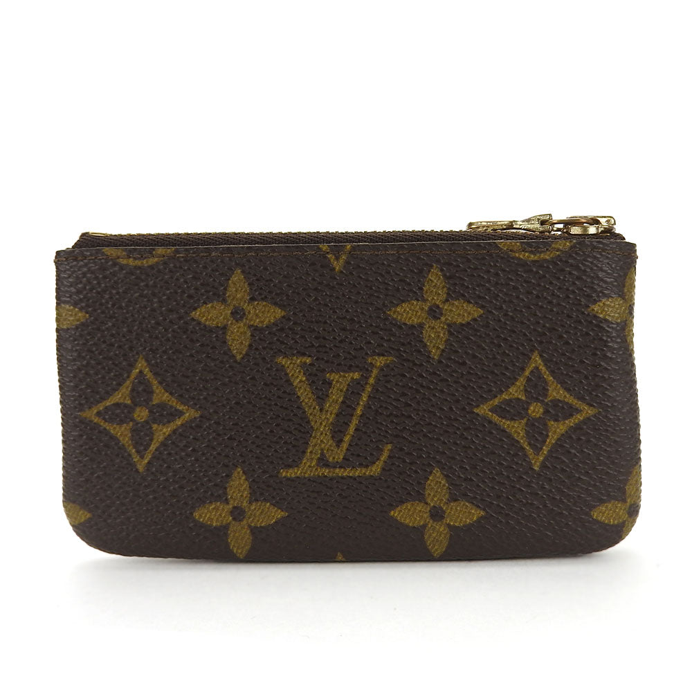 Louis Vuitton Monogram Coin Case Key Holder M62650