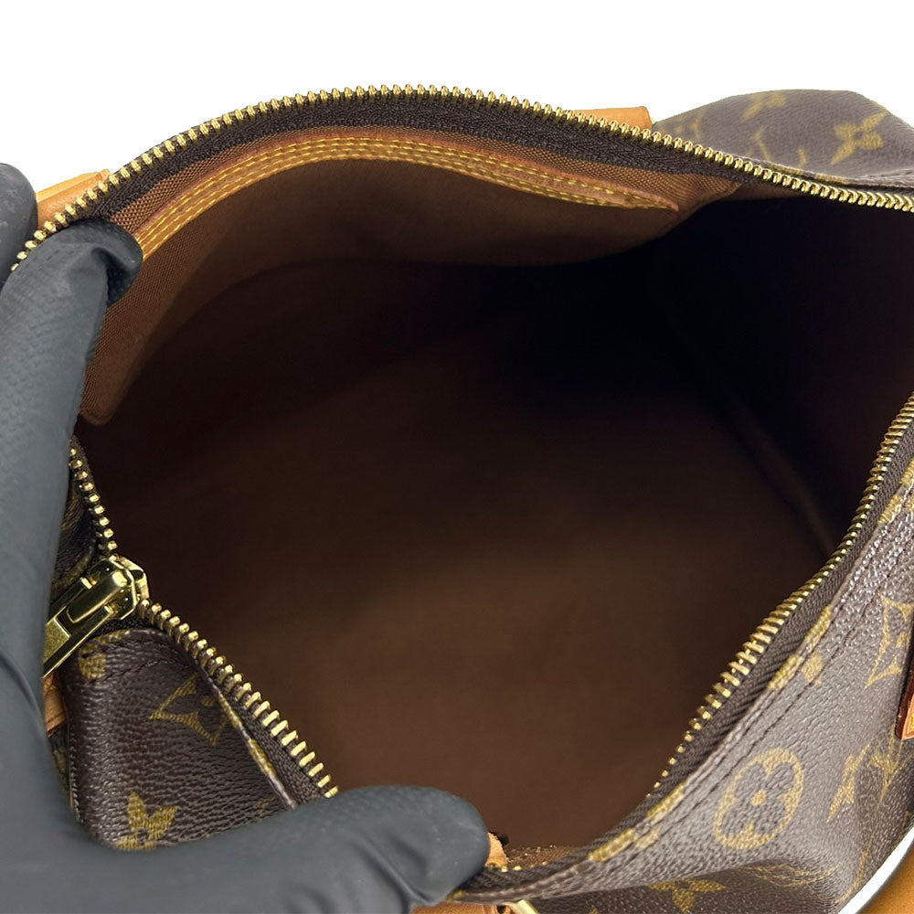 Louis Vuitton Monogram Handbag Speedy 30 Brown