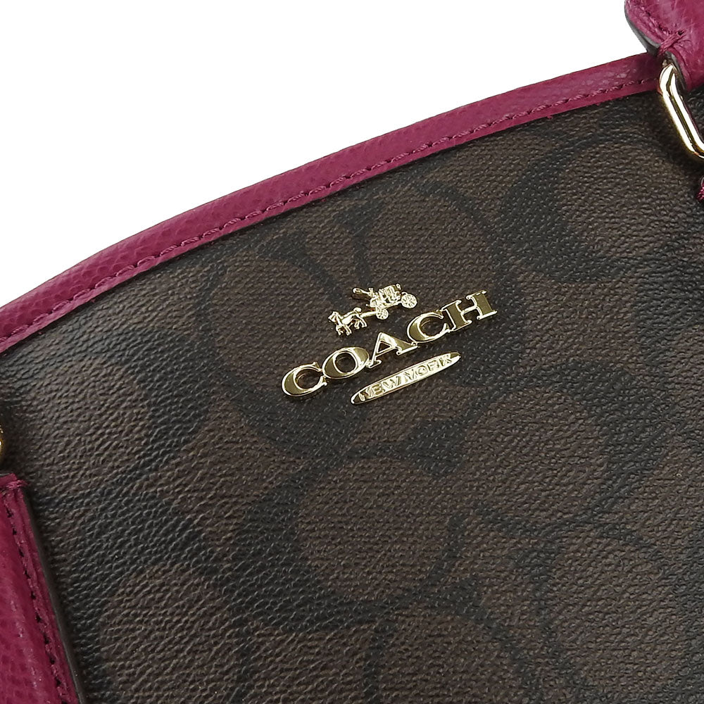 Coach F55932 Signature PVC Handbag