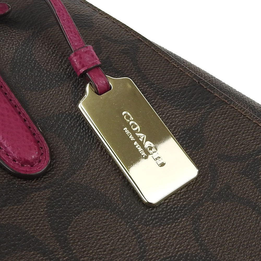 Coach F55932 Signature PVC Handbag