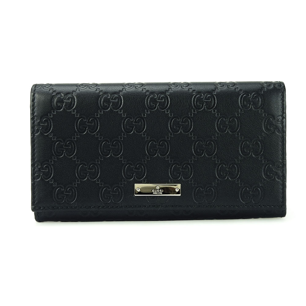 USED GUCCI Guccisima Leather Wallet 244946