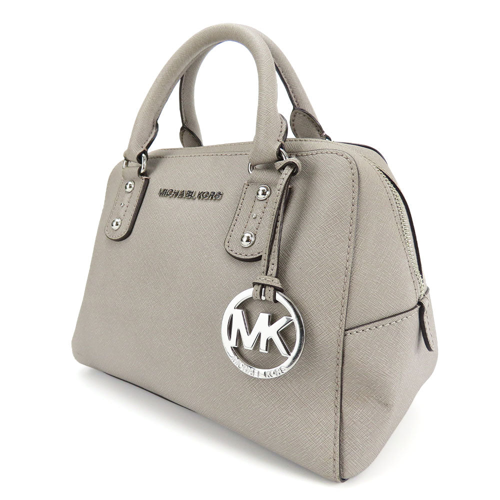 Michael Kors Leather Handbag Gray