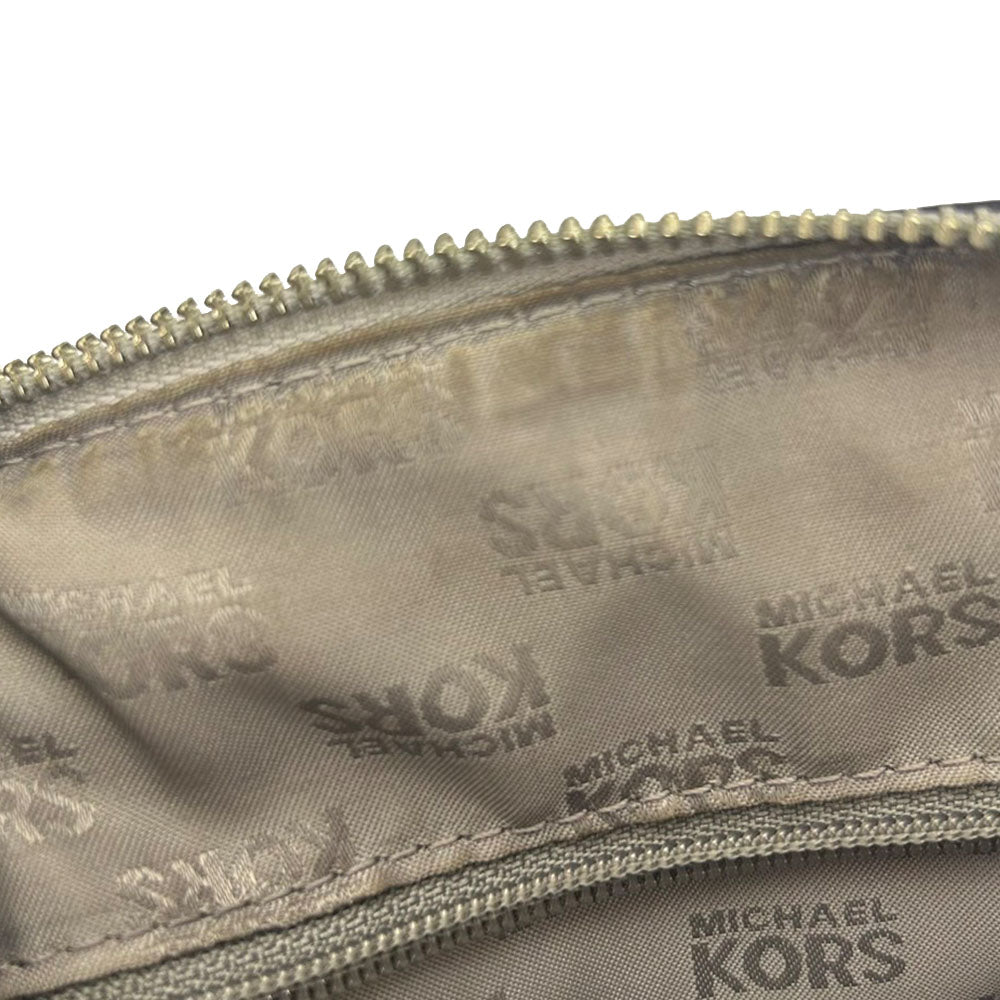 Michael Kors Leather Handbag Gray