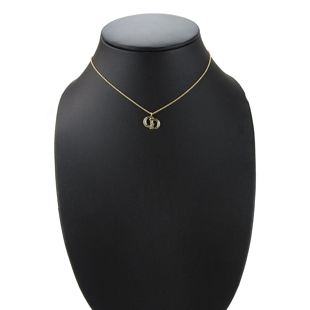 Christian Dior Metal Necklace Gold Plated