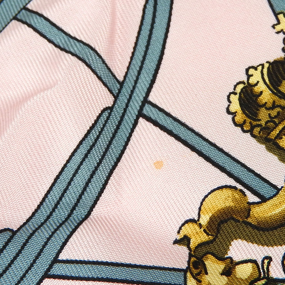 Hermes Silk Scarf Carre 90 Pink