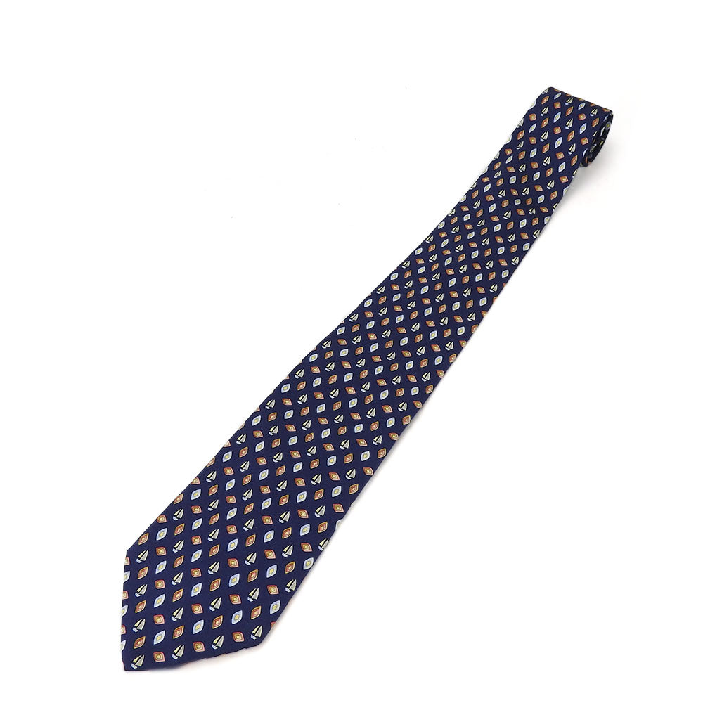 Salvatore Ferragamo Silk Tie Navy