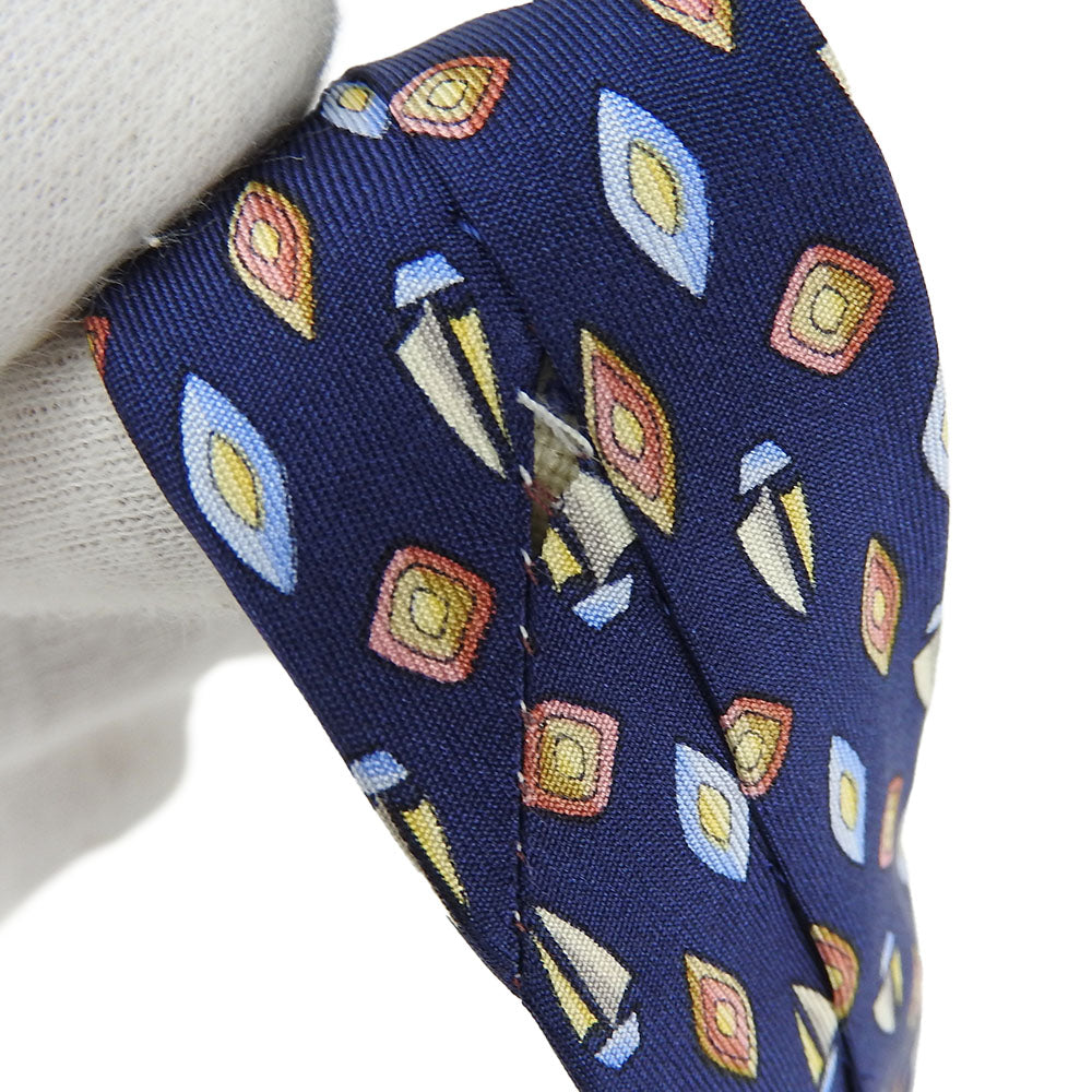 Salvatore Ferragamo Silk Tie Navy