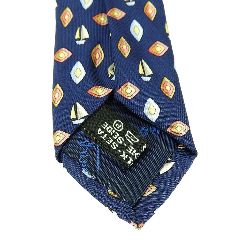 Salvatore Ferragamo Silk Tie Navy