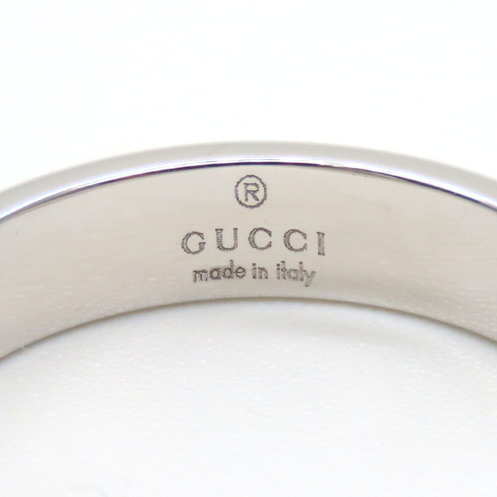 Gucci K18 White Gold Icon Ring