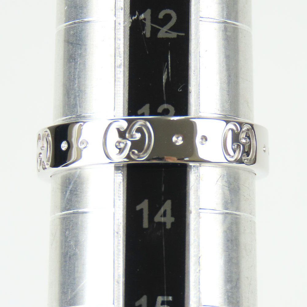 Gucci K18 White Gold Icon Ring