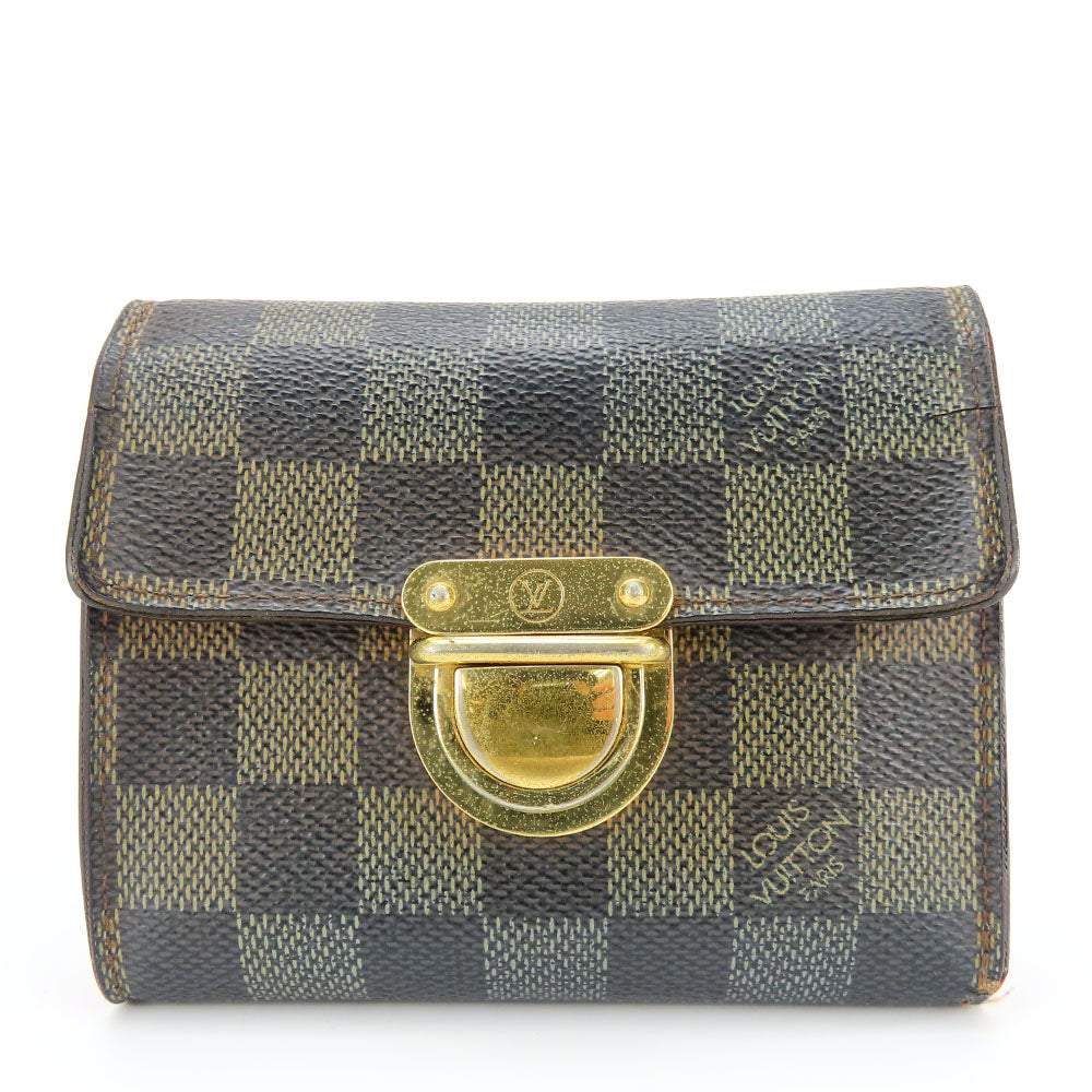 Louis Vuitton Damier Tri-fold Wallet N60005