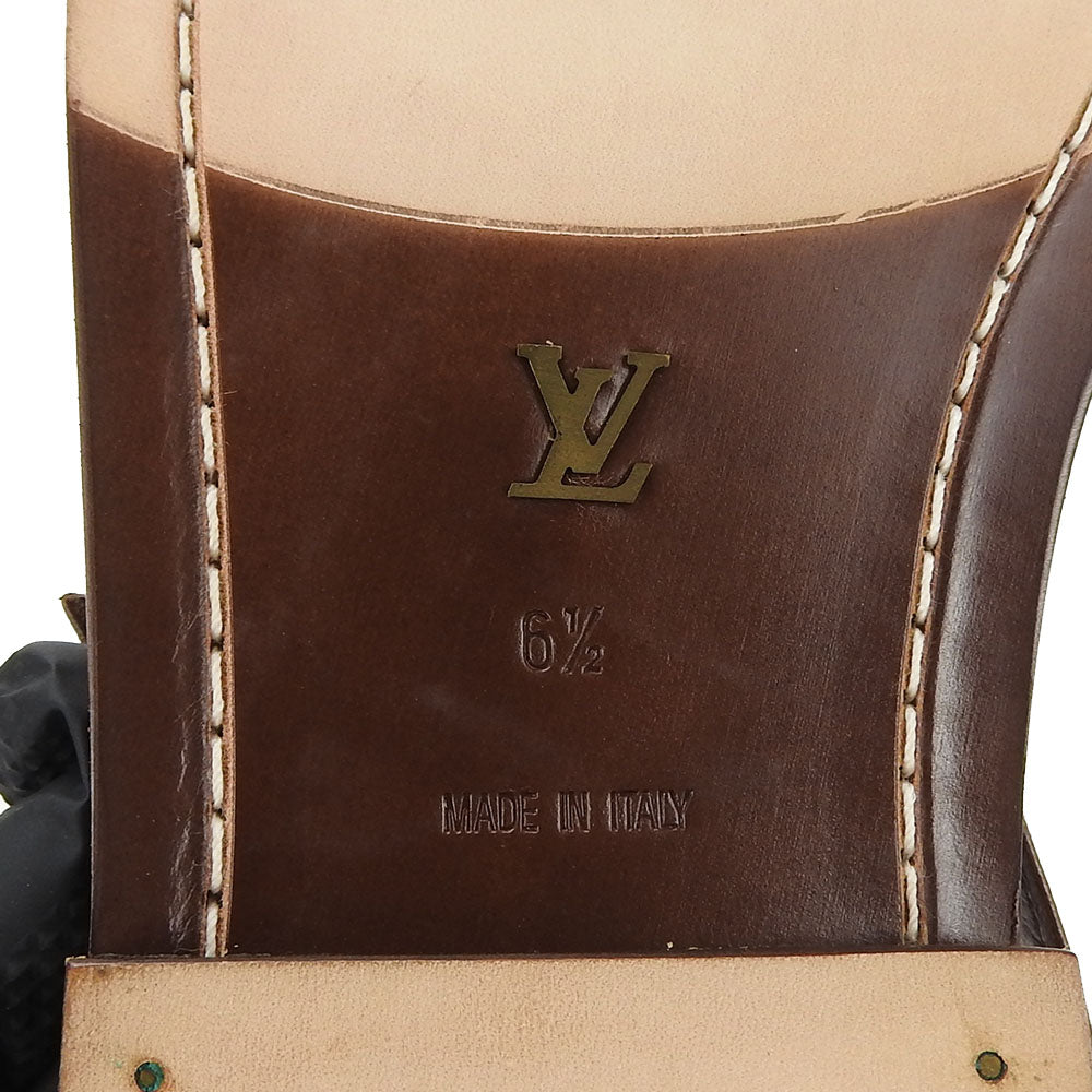 Louis Vuitton Leather Sandals Brown