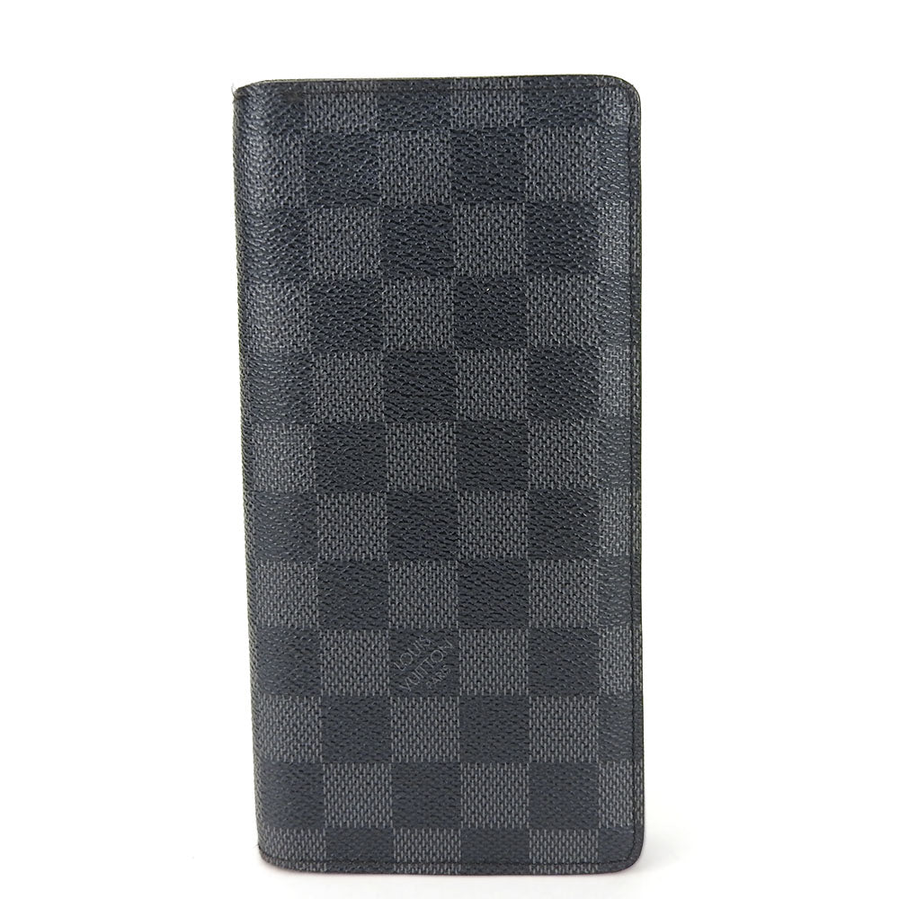 Louis Vuitton Damier Graphite Brazza Wallet N62665