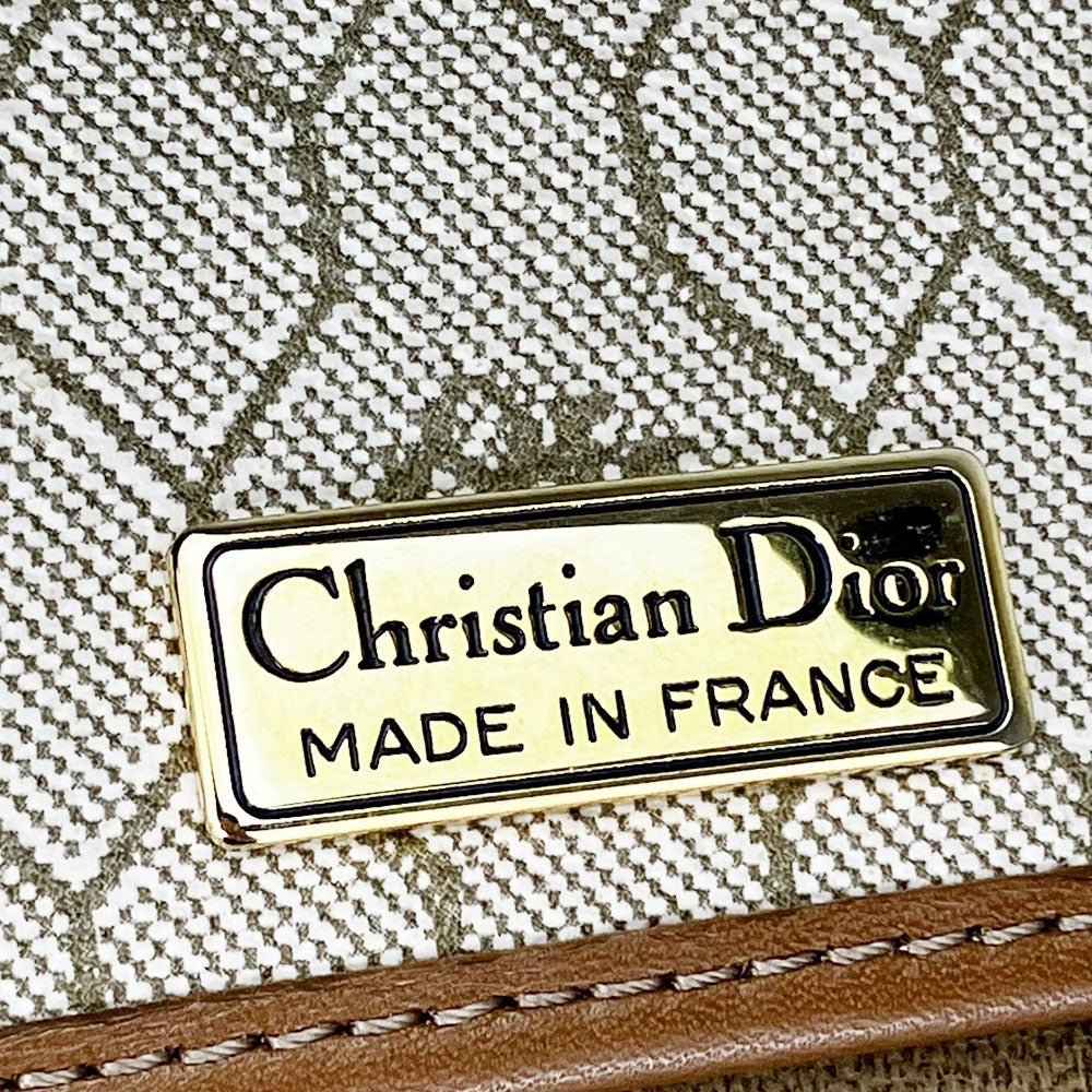 Christian Dior PVC Leather Shoulder Bag