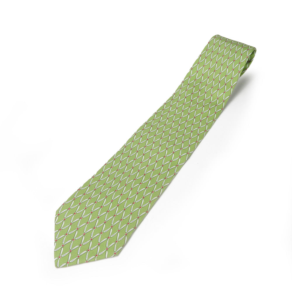 Dunhill Silk Tie Green