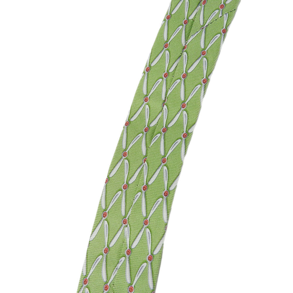 Dunhill Silk Tie Green