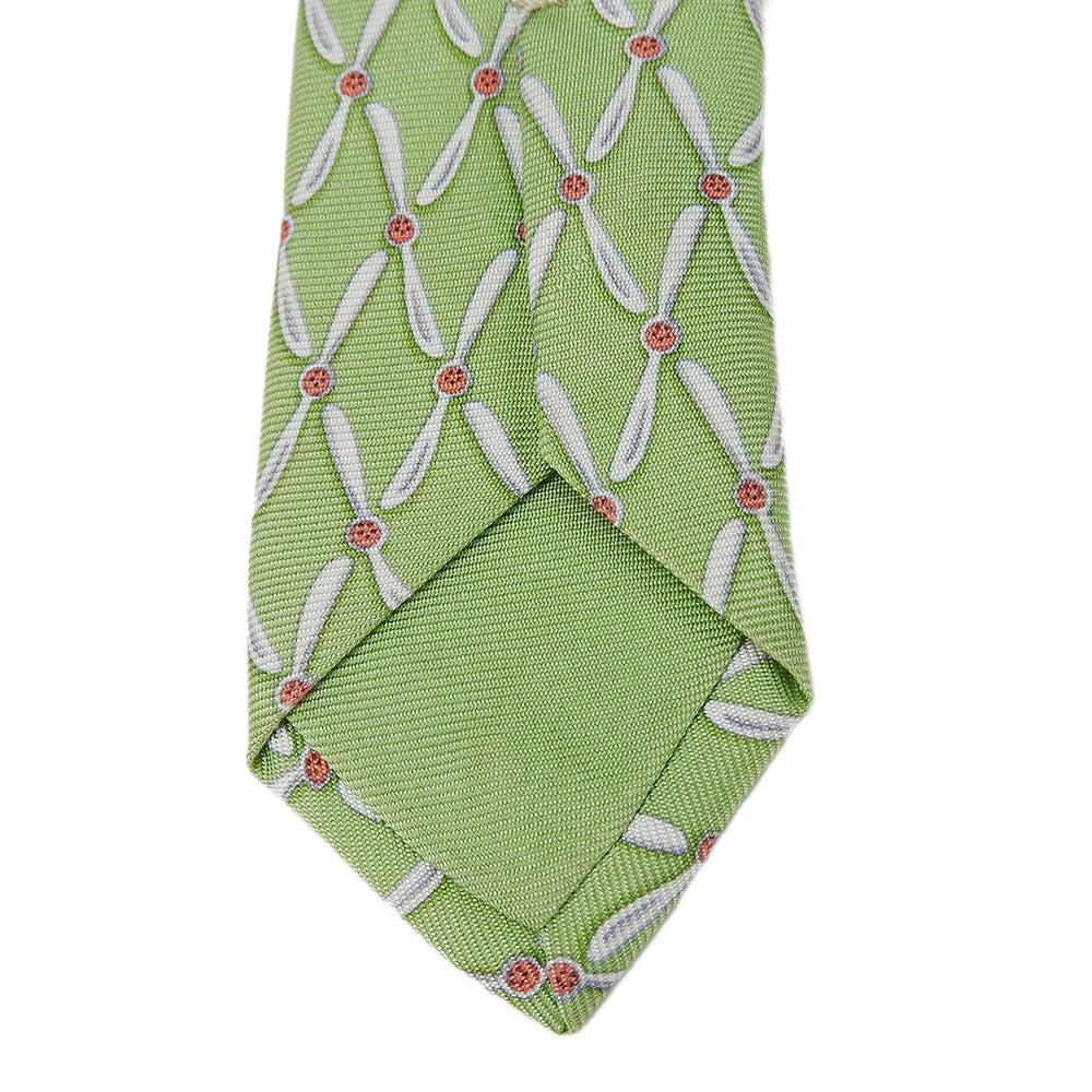 Dunhill Silk Tie Green