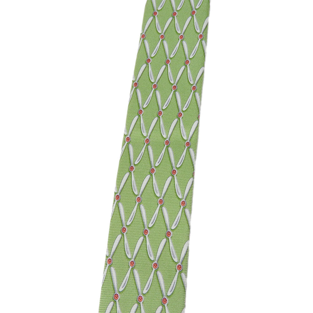 Dunhill Silk Tie Green