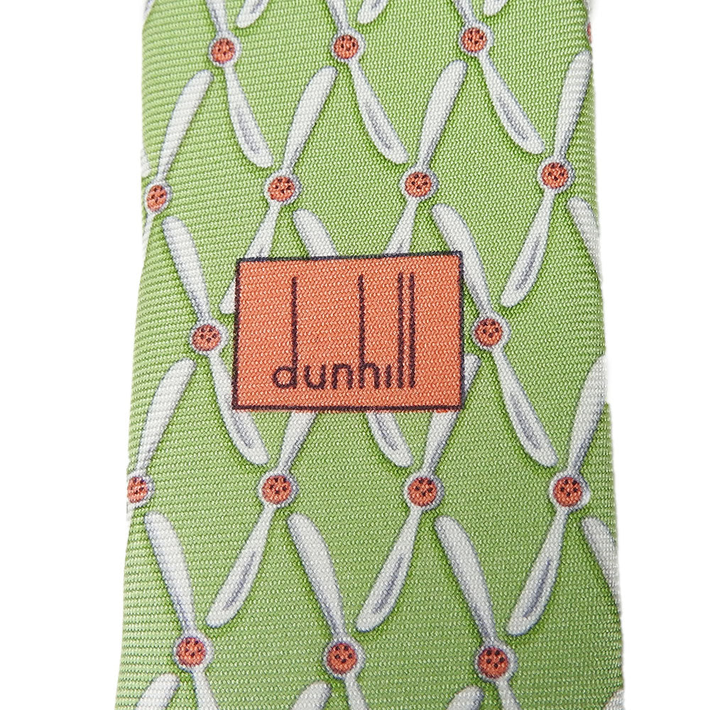 Dunhill Silk Tie Green