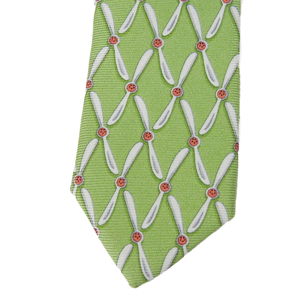 Dunhill Silk Tie Green