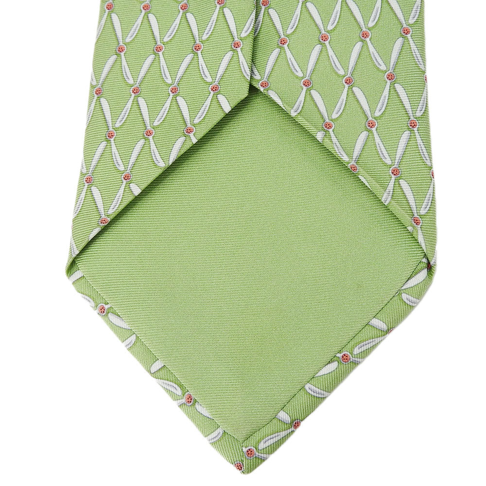 Dunhill Silk Tie Green