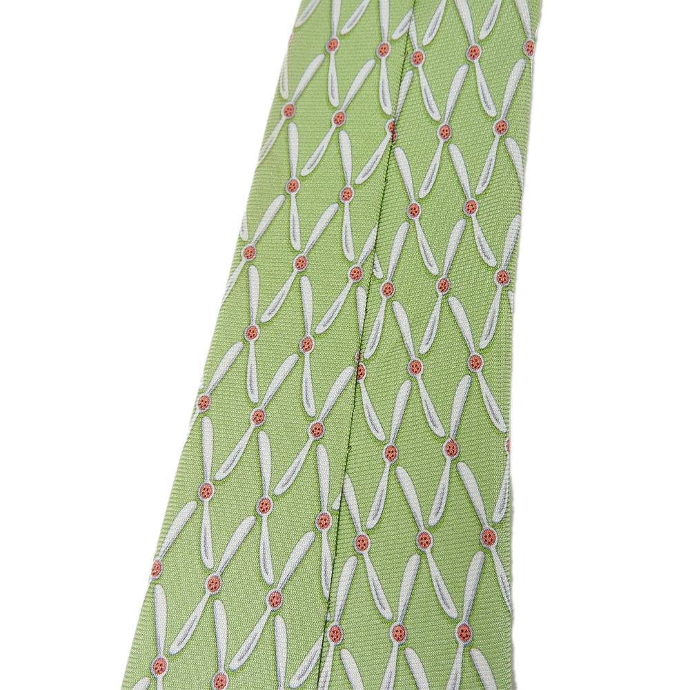 Dunhill Silk Tie Green