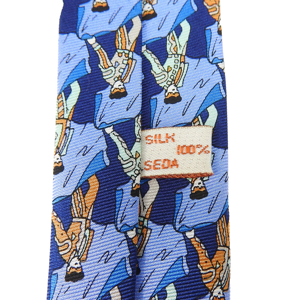 Loewe Silk Tie Blue Business