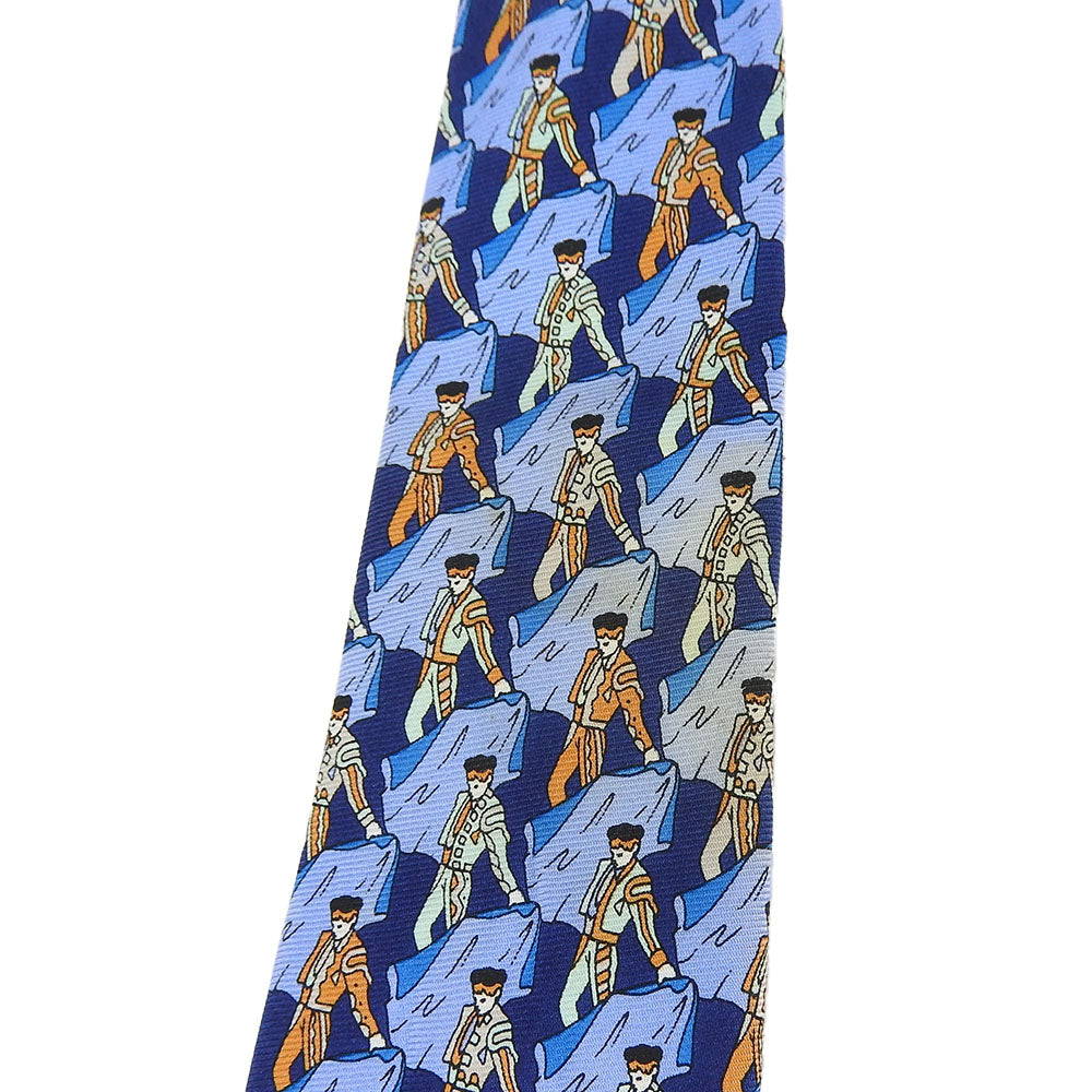 Loewe Silk Tie Blue Business