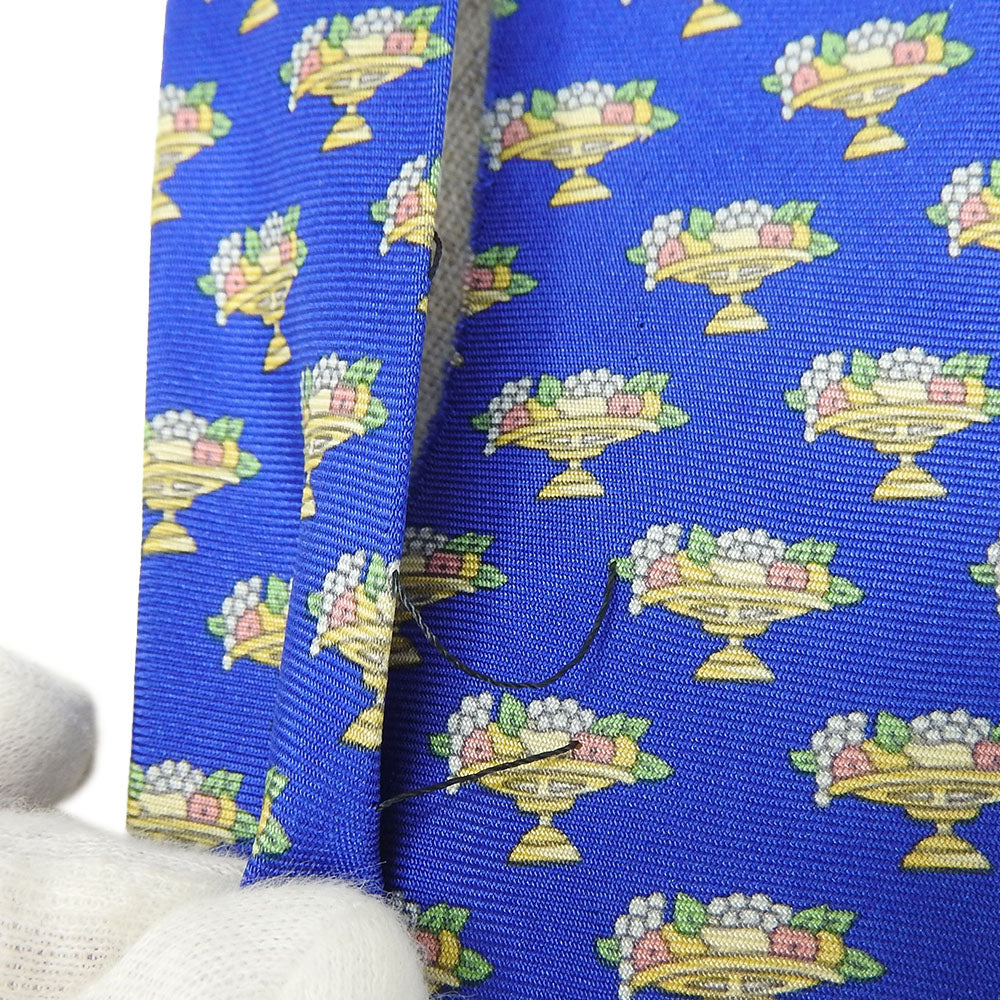 Loewe Silk Tie Blue Business