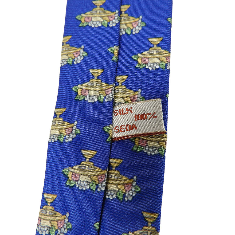 Loewe Silk Tie Blue Business